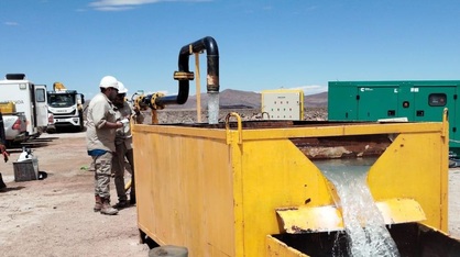 Flow testing in Argentina. Credit: Power.