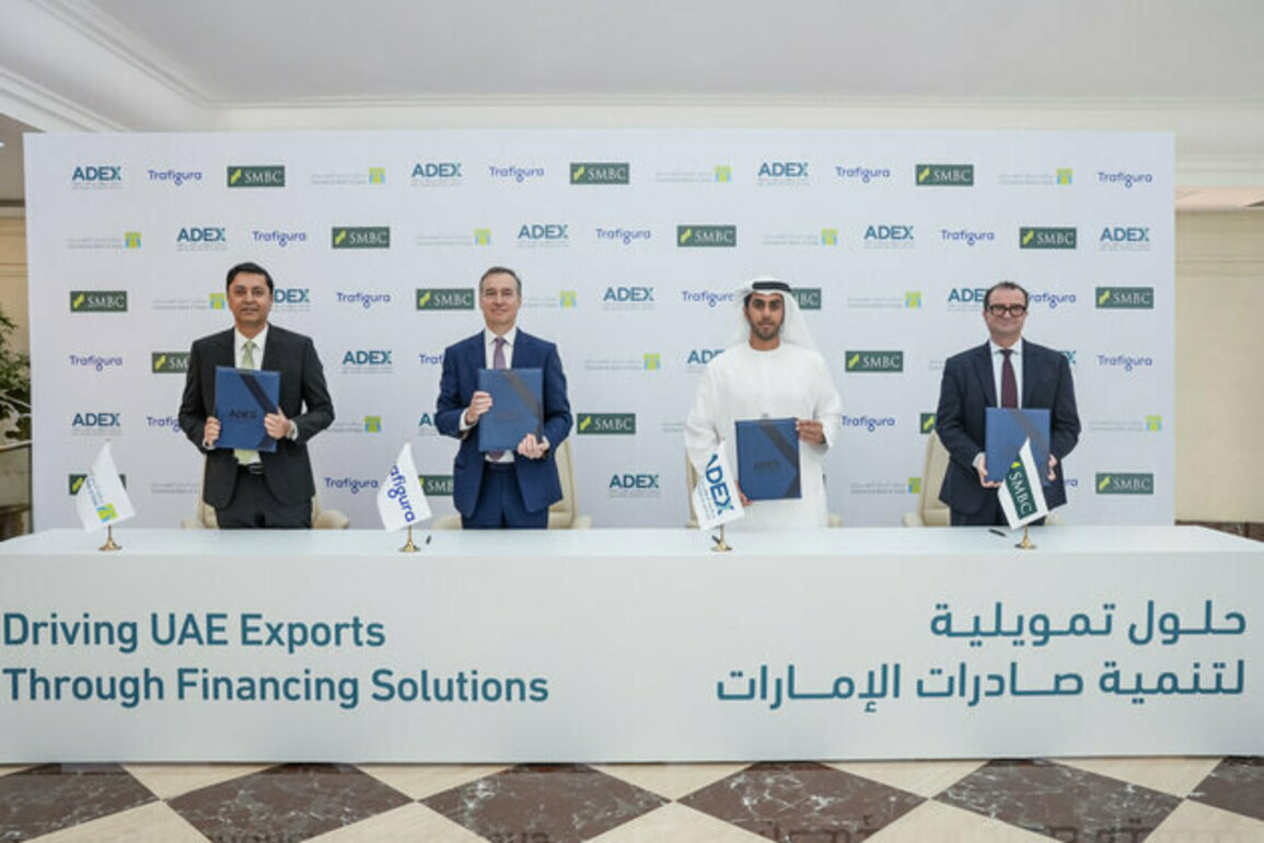Abu Dhabi Exports Office signs $235 million syndicated loan agreement to boost UAE trade with Trafigura
