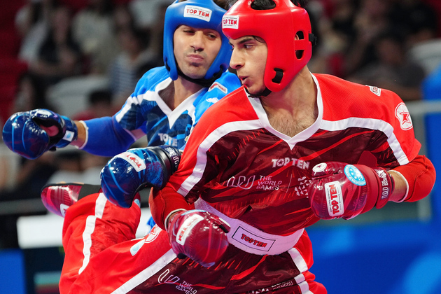 (SP)CHINA-CHENGDU-THE WORLD GAMES 2025-KICKBOXING-MEN'S POINT FIGHTING -63KG (CN)