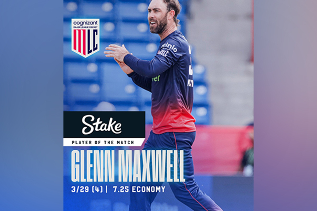 MLC: Glenn Maxwell, Andries Gous shines as Washington Freedom seals qualifier-1 against MI New York by six wickets
