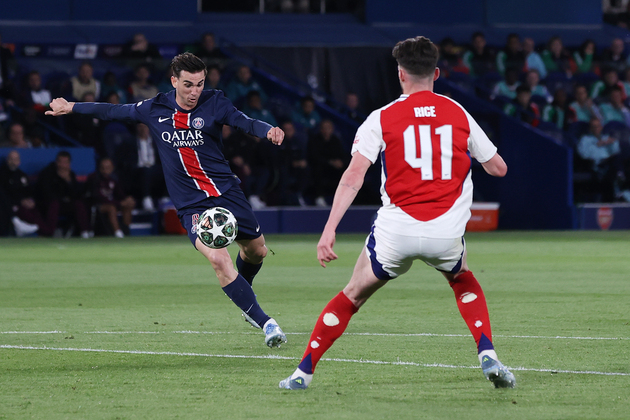 (SP)FRANCE-PARIS-FOOTBALL-UEFA CHAMPIONS LEAGUE-PSG VS ARSENAL