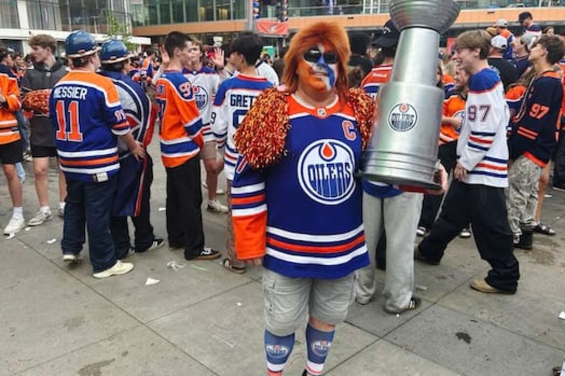 How Edmonton Oilers fans are celebrating the team's success near and far