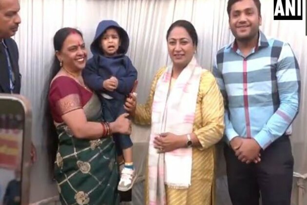 Delhi CM Rekha Gupta holds 'Jan Milan Samaroh' at residence