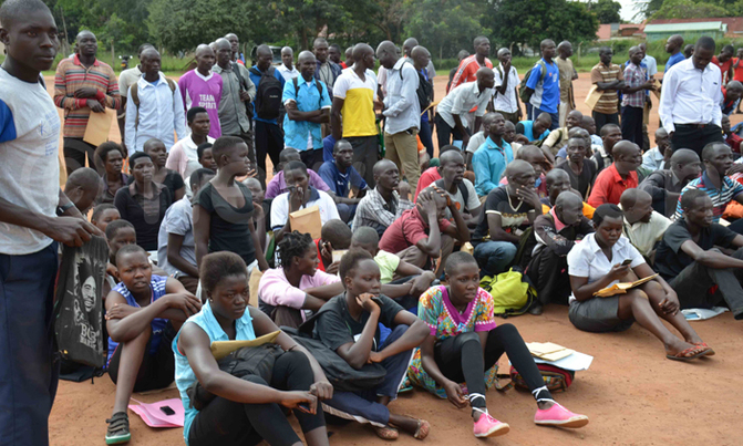 Women outnumber men at Lira army recruitment Women outnumber men at Lira army recruitment