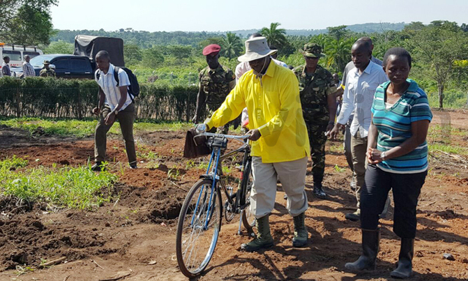 Agriculture is the only way out of poverty - Museveni Agriculture is the only way out of poverty - Museveni