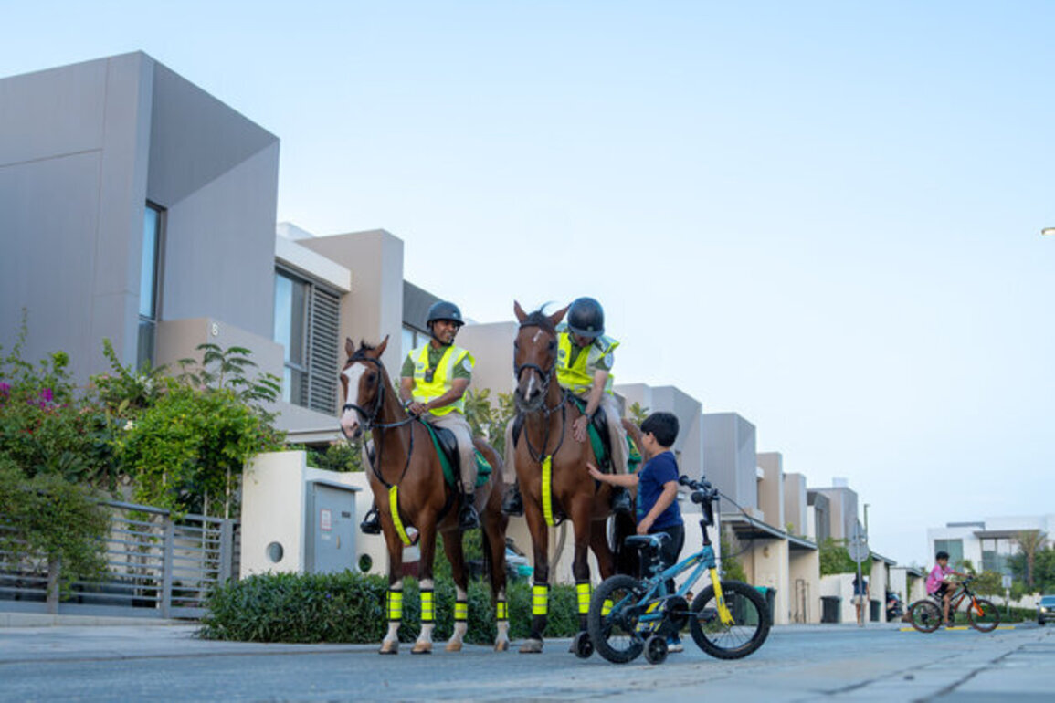 379 mounted patrols strengthen safety across Dubai in Q1 2026