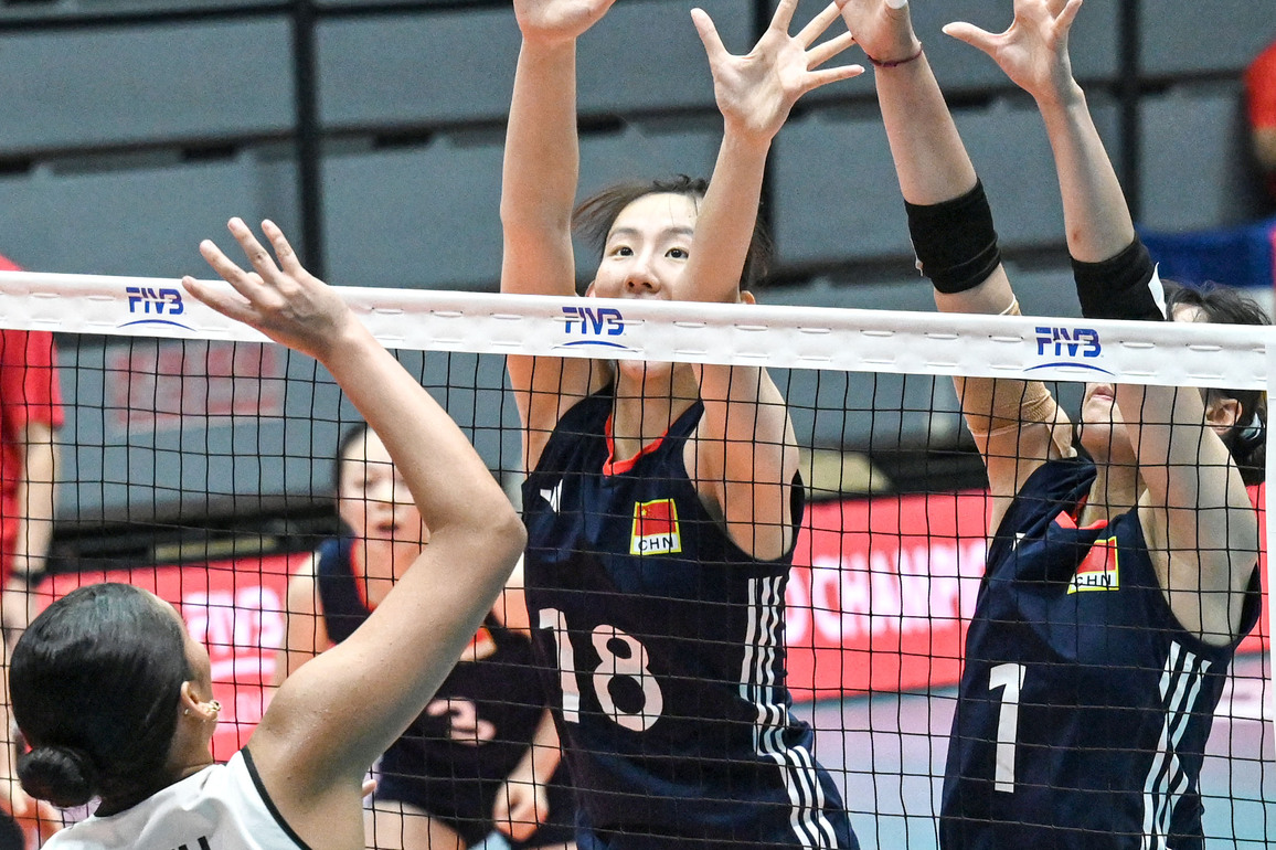 (SP)INDONESIA-SURABAYA-VOLLEYBALL-WOMEN'S-U21-WORLD CHAMPIONSHIP-PRELIMINARY PHASE-CHINA VS MEXICO