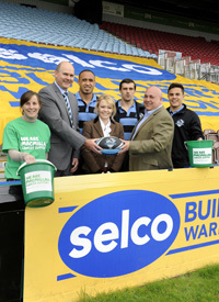 Selco helps score £3,511 for charity 