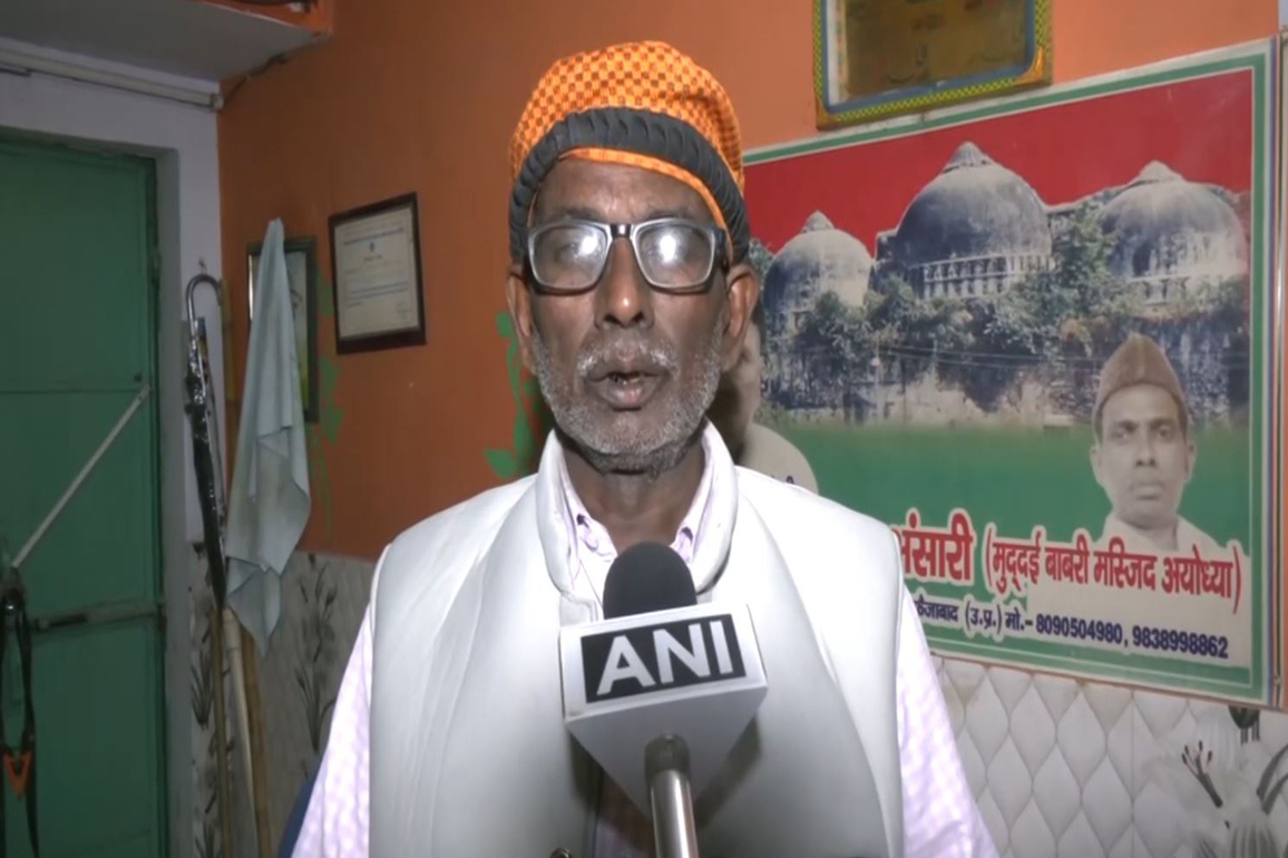 Ayodhya case litigant Iqbal Ansari backs peace, unity as Ram Temple hosts flag-hoisting ceremony