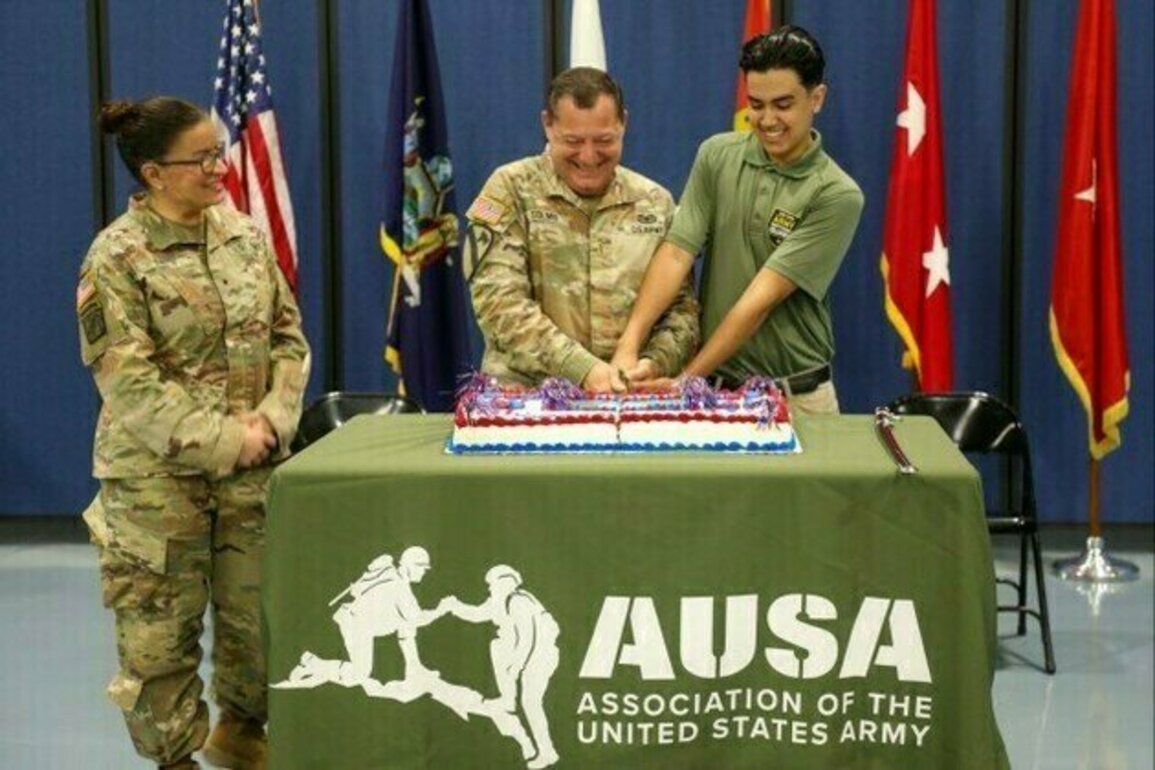 NY National Guard marks Army's 250th Birthday with a cake-cutting ceremony