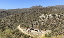 Resource infill drilling ar Arizona Metals' Kay deposit in Arizona, USA (Photo: Paul Harris)