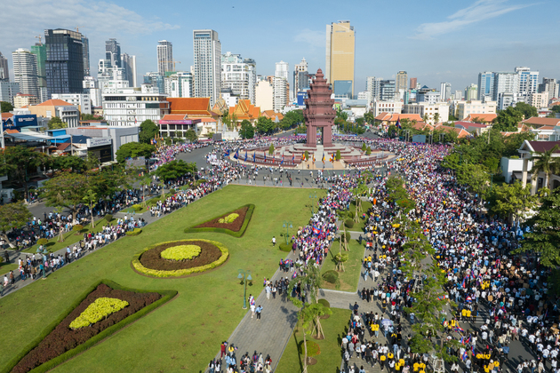 CAMBODIA-PHNOM PENH-SOLIDARITY MARCH