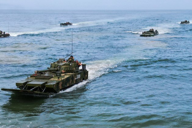Beijing keeps Taiwan drills running