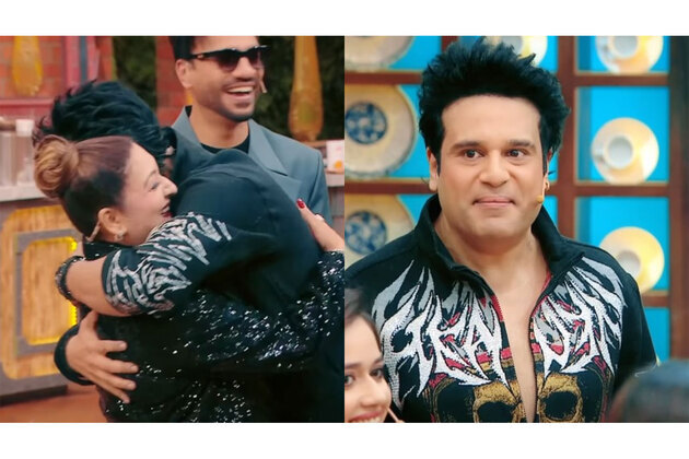 Krushna Abhishek hugs "maami" Ssunita Ahuja in emotional 'Laughter Chefs 3' moment, Kashmera apologises