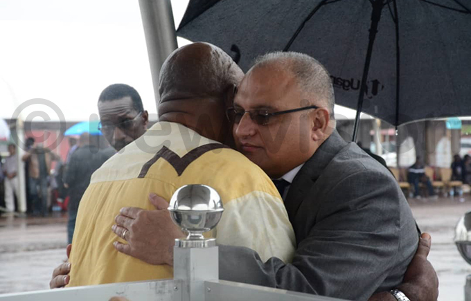 ukwanos son lykhan armali is consoled by mourners hoto by ddie sejjoba