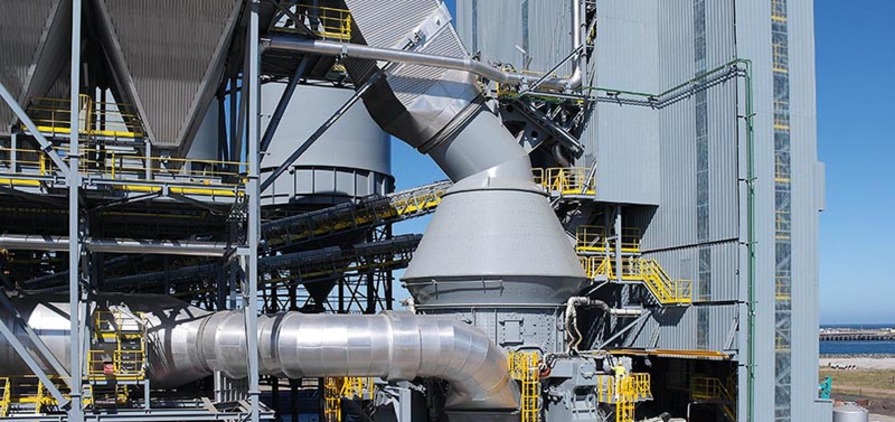 GEBR Pfieffer's MVR 6000 C-6 is the biggest vertical mill in Australia. It has been operating since 2014.