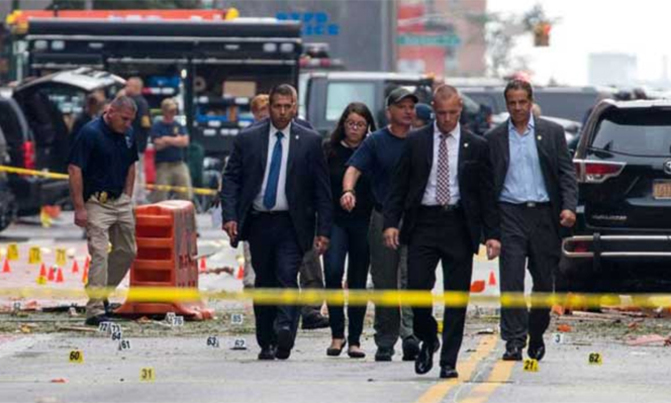 FBI detains five over NY bombing: media FBI detains five over NY bombing: media