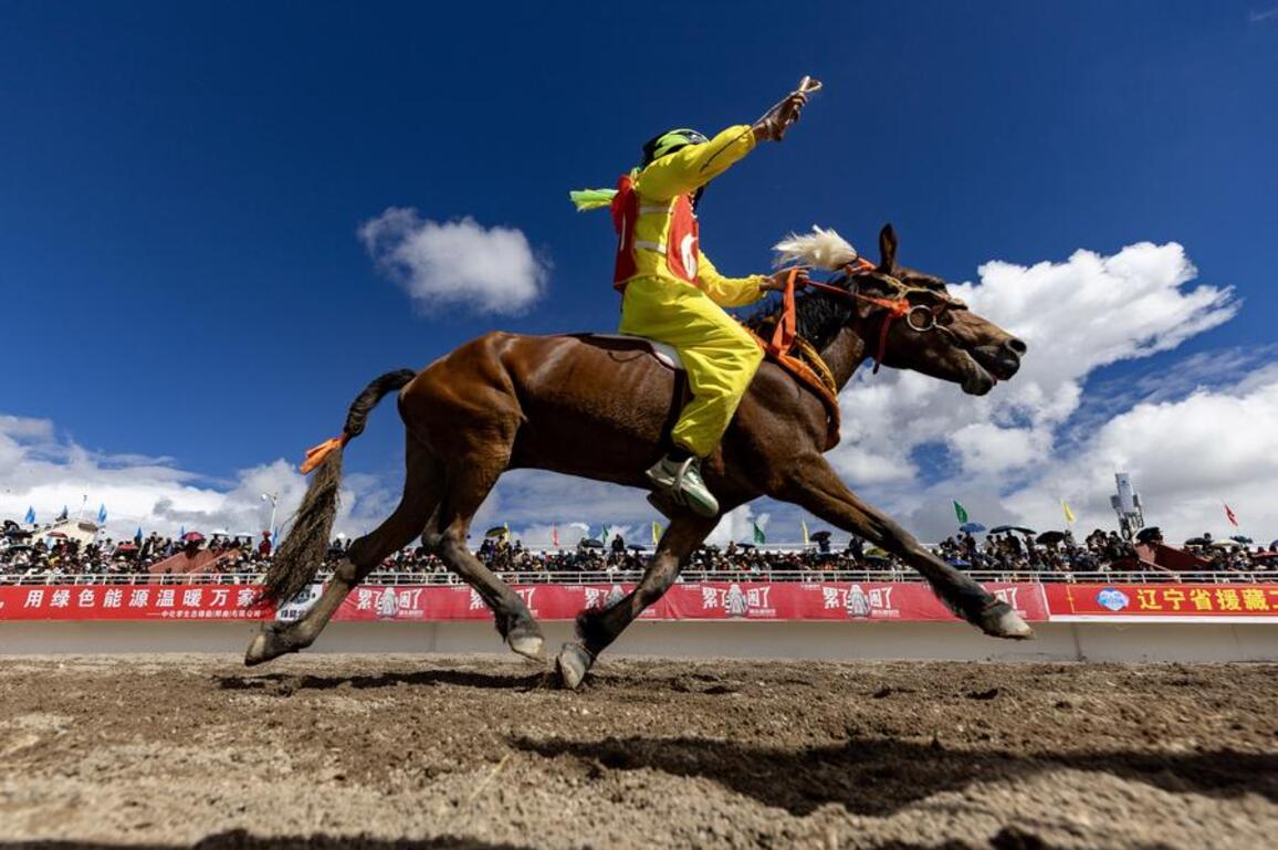 InXizang | Nagqu holds horse racing festival to boost traditional sports