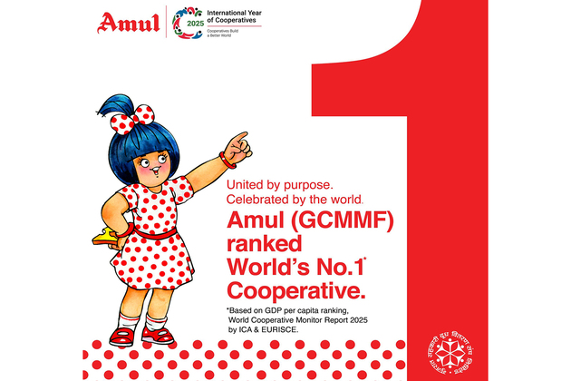 Union Home Minister Amit Shah congratulates Amul and IFFCO for occupying the first two ranks among the top ten cooperatives in the world