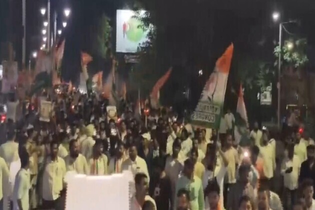 Maharashtra: Youth Congress members stages protest over NEET UG 2026 paper leak