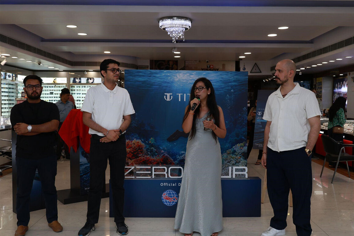 Titan Makes Waves in Delhi with the Diver's Watch Collection in Ganga Ram's Watch Gallery