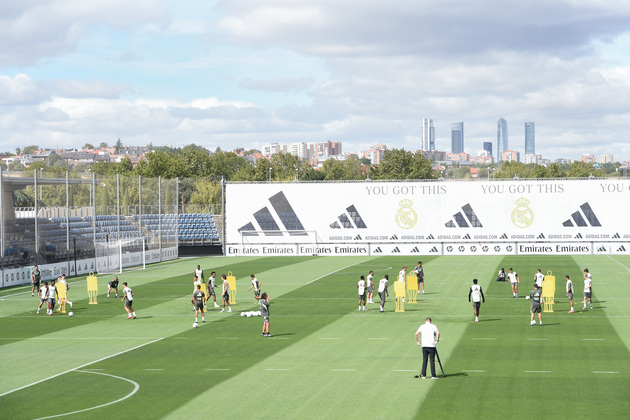 (SP)SPAIN-MADRID-FOOTBALL-LA LIGA-REAL MADRID-TRAINING SESSION