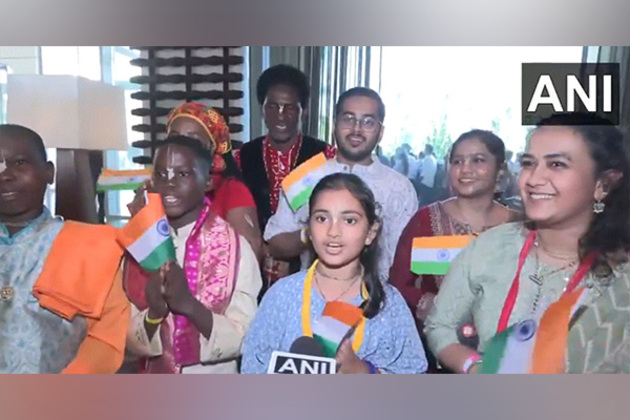Excitement builds in Accra as children prepare to welcome PM Modi with Shloka recital