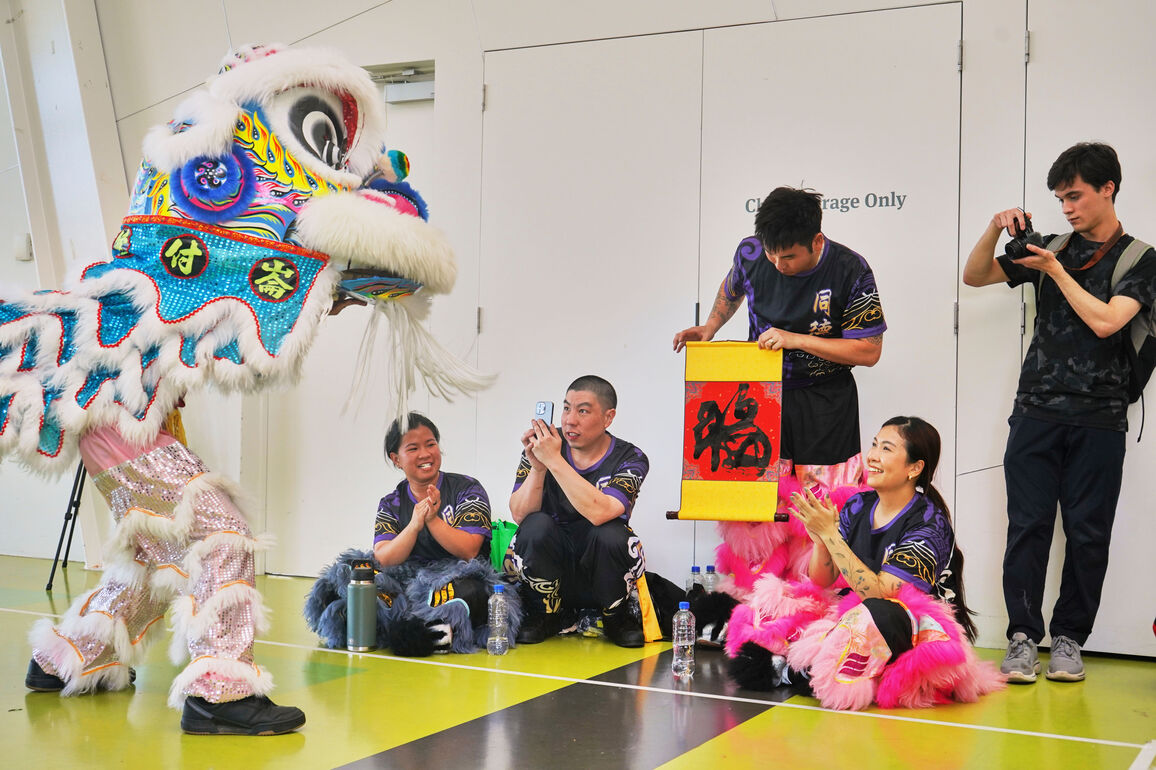 NEW ZEALAND-CHRISTCHURCH-LION DANCE COMPETITION