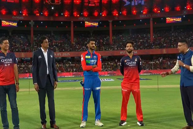 IPL 2025: Delhi Capitals win toss, opt to field against RCB; Faf returns