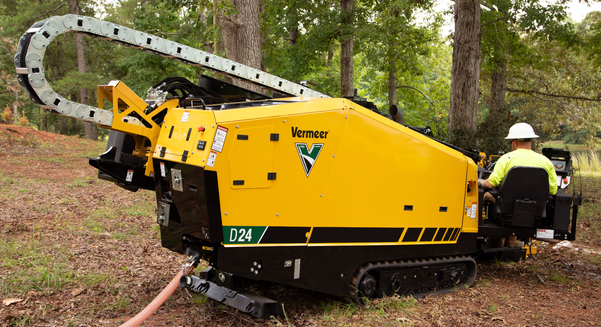 Modern HDD rigs, like the Vermeer D24, integrate advanced systems such as automated rod exchange to deliver consistent performance