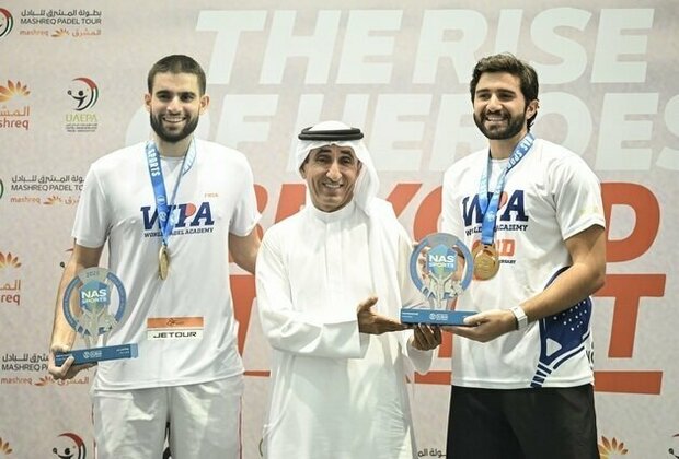 Saeed bin Maktoum crowns winners of local padel category at Nad Al Sheba Sports Tournament