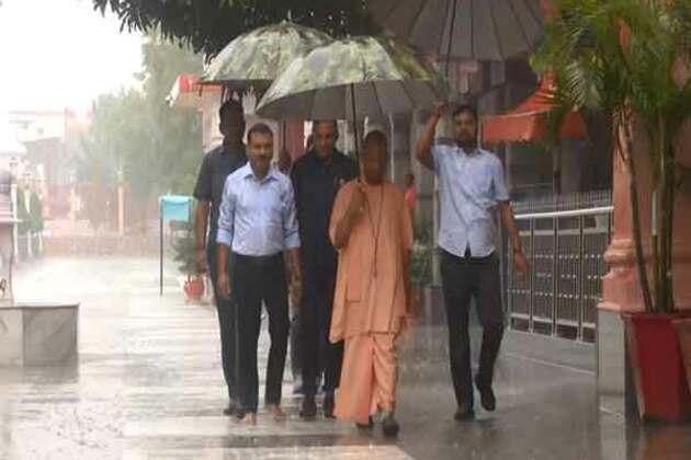 CM Yogi Adityanath hold 'Janta Darshan' in Gorakhnath