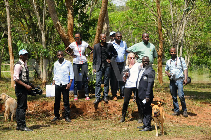 he media team that attached the prelaunch
