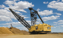 A Cat 8750 dragline