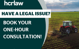 Free legal consultation for farmers and rural businesses 