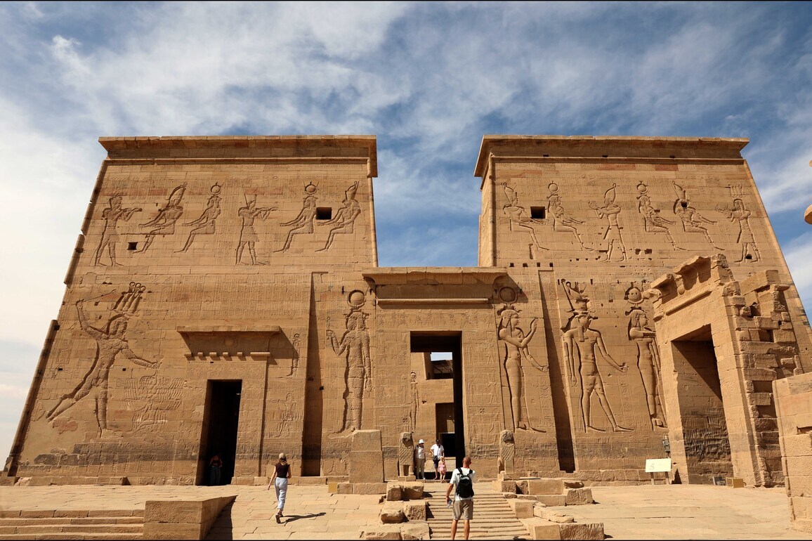 EGYPT-ASWAN-PHILAE TEMPLE-TOURISM