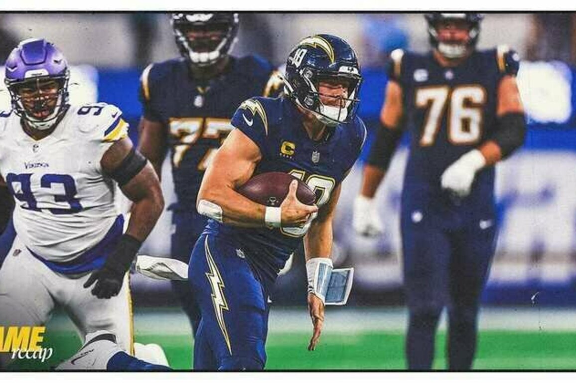 Game Recap: Chargers Roll Past Vikings in Week 8 Primetime Win