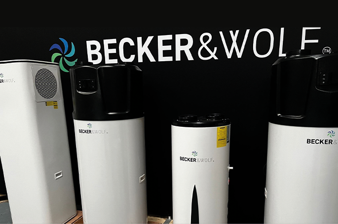 Heat Pump Warehouse adds Becker & Wolf integrated hot water heat pumps to its range