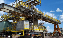 Equipamento de movimentação de minério de ferro da Beumer