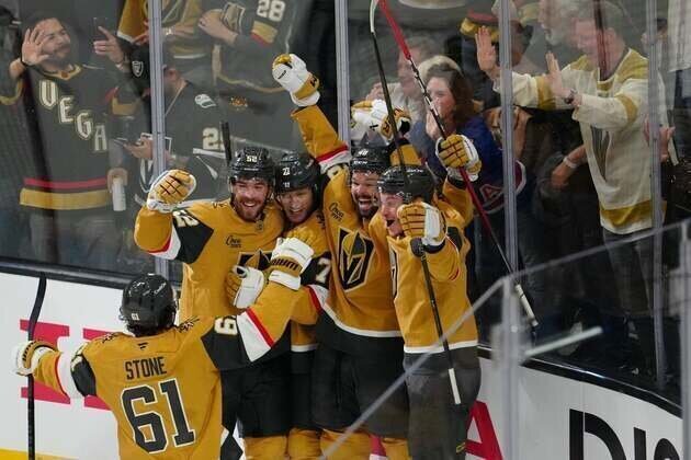 Golden Knights rally from 3 down to beat Avs, take 3-0 series lead