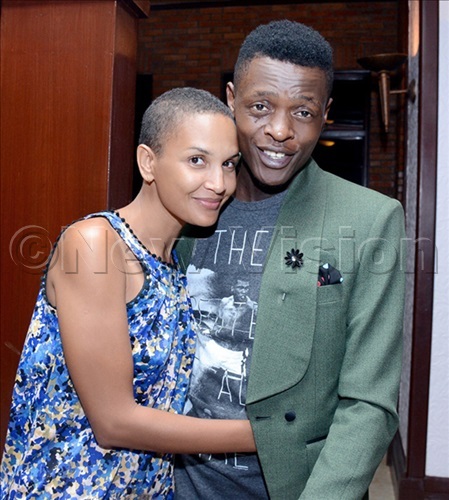 Joseph Mayanja aka Chameleone and wife Daniella. 