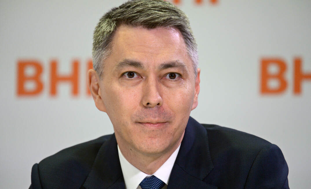 Mike Henry, diretor-executivo da BHP/Divulgação