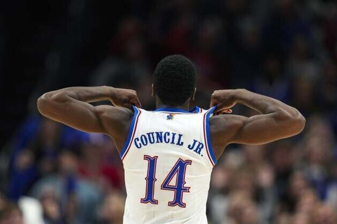 Melvin Council Jr.'s career night lifts No. 19 Kansas past NC State in OT