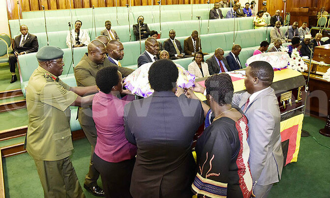 Parliament honours fallen ex-leader Wacha Olwol Parliament honours fallen ex-leader Wacha Olwol