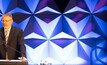 Tim Ledbetter, Epiroc’s vice president of operations, at the GRX25 conference in Brisbane.