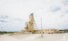 The headframe at Kirkland Lake Gold's Holloway mine in Ontario, Canada