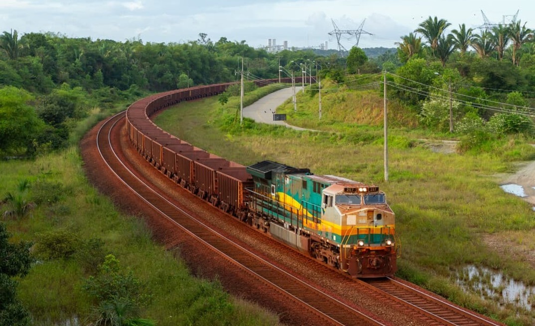 EFC Transporte escoamento minério de ferro Estrada de Ferro Carajás Vale ferrovia