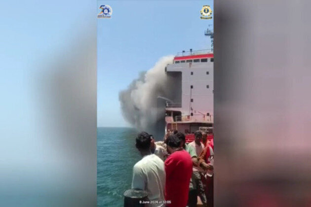 Indian crew rescued from ship hit by US missile 