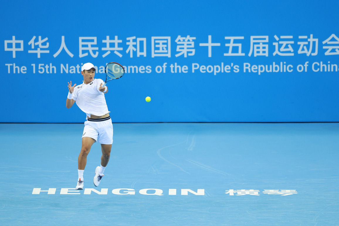 (SP)CHINA-15TH NATIONAL GAMES-TENNIS-MEN'S SINGLES-FINAL (CN)