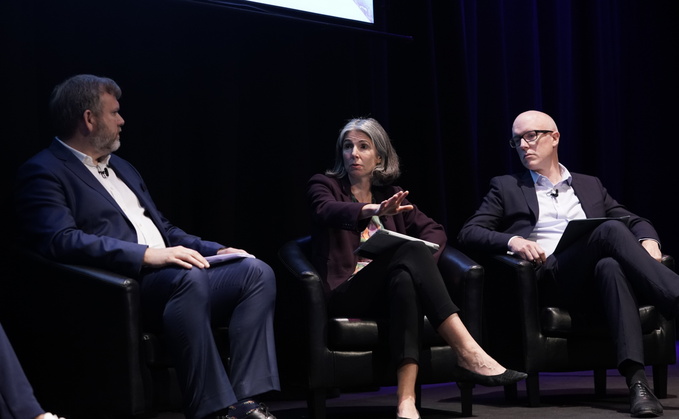 (L-R) Unilever's Thomas Lingaard, CBI's Rain Newton-Smith, and Phoenix Group's Tim Lord | Credit: Incisive Media